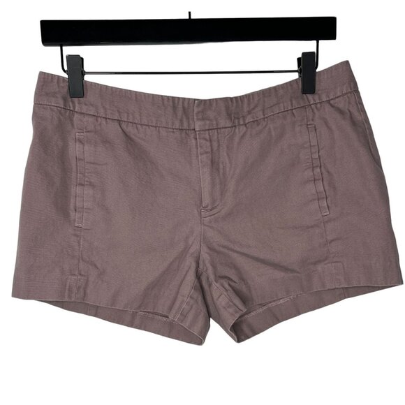 Gap Shorts Womens Size 4 Small Chinos Cotton Solid Flat Front Casual Summer - Picture 1 of 14